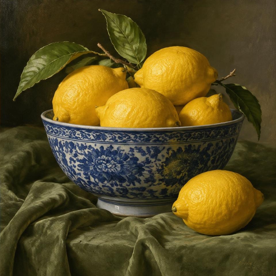 Lemons & Blue