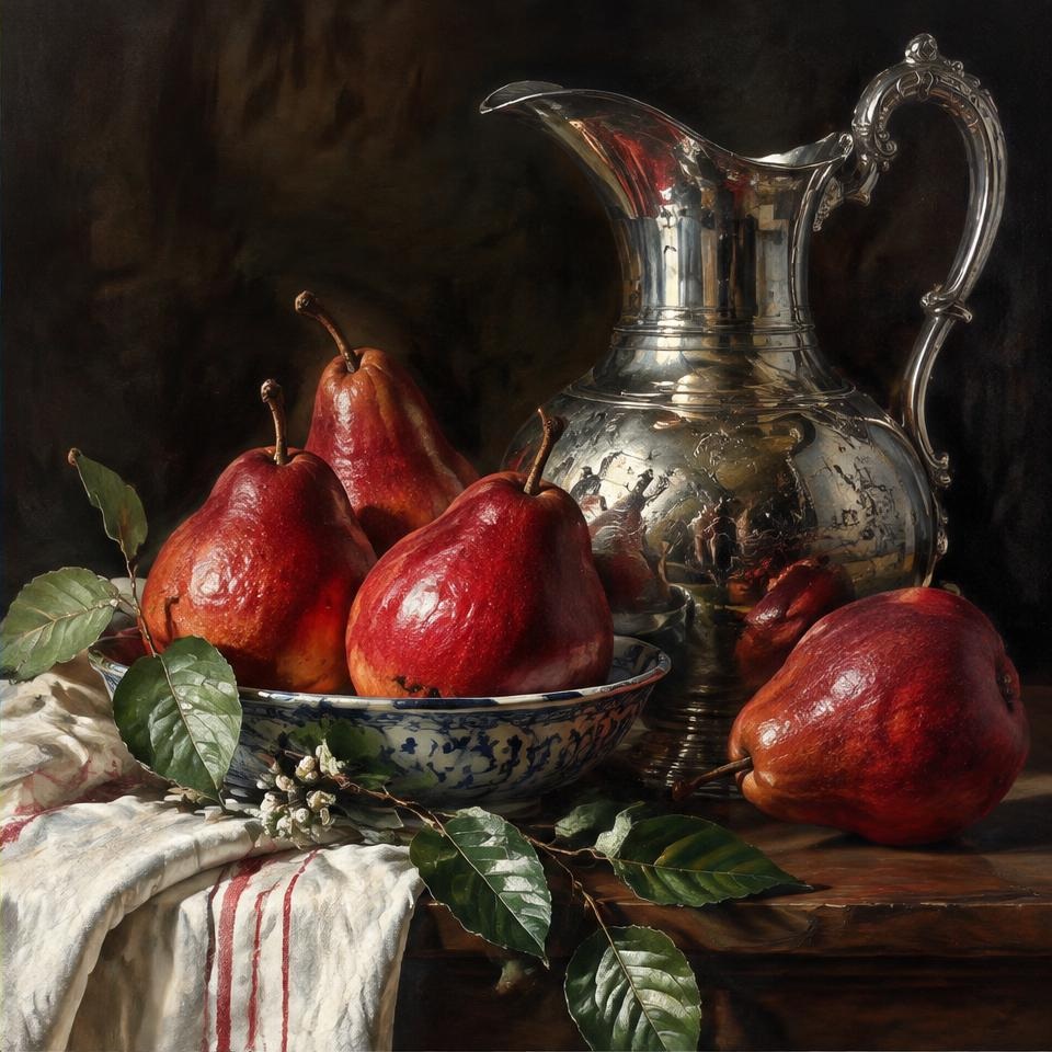 Pears & Silver